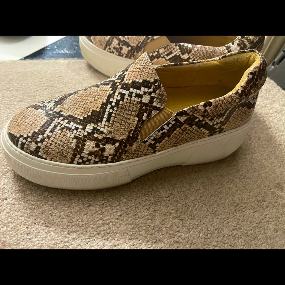 Snake skin J Slides size 8.5
